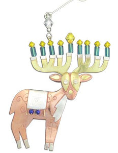 MENORAH REINDEER ORNAMENT