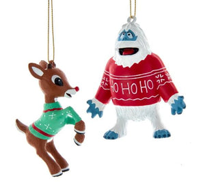 UGLY SWEATER - BUMBLE OR RUDOLPH ORNAMENT