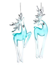 Load image into Gallery viewer, TURQUOISE DEER ORNAMENT
