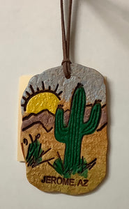 SAGUARO CLAY ORNAMENT