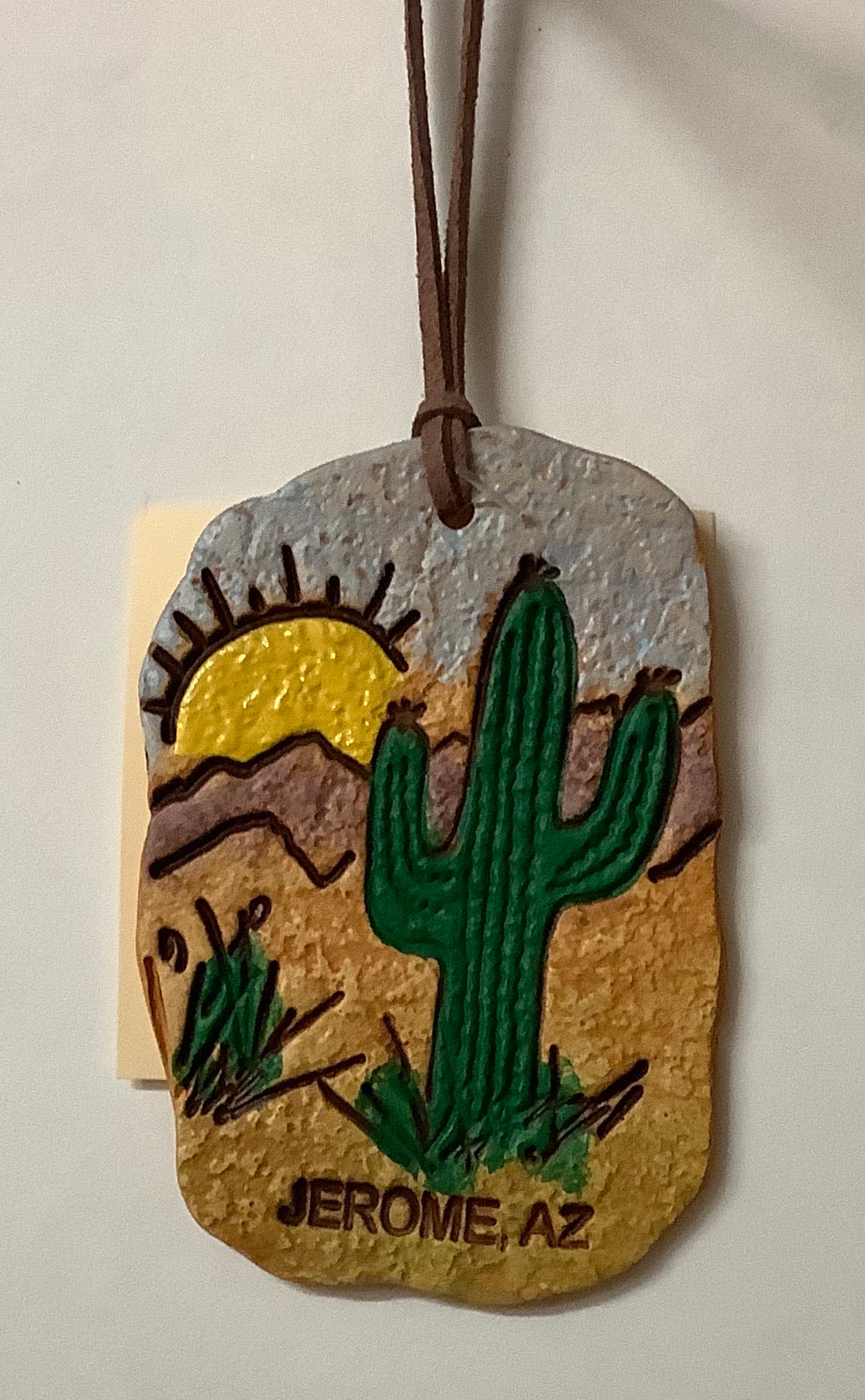 SAGUARO CLAY ORNAMENT