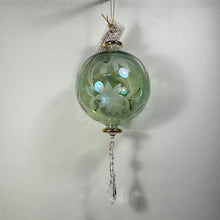 Load image into Gallery viewer, O-428 FULL SIZE CLEAR ETCHED WITH ASFOUR CRYSTAL ORNAMENT
