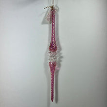 Load image into Gallery viewer, O-168 MID SIZE FANCY ICICLE ORNAMENT
