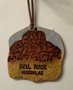 BELL ROCK OF SEDONA CLAY ORNAMENT