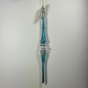 O-168 MID SIZE FANCY ICICLE ORNAMENT