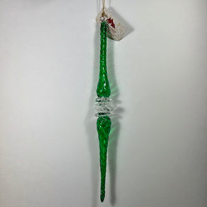O-168 MID SIZE FANCY ICICLE ORNAMENT